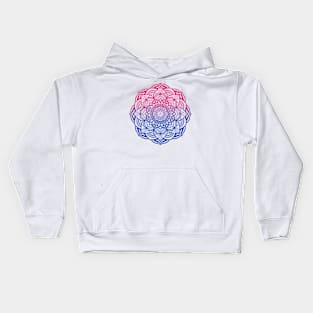 Bi Pride Mandala Kids Hoodie